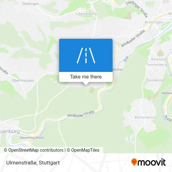 Карта Ulmenstraße