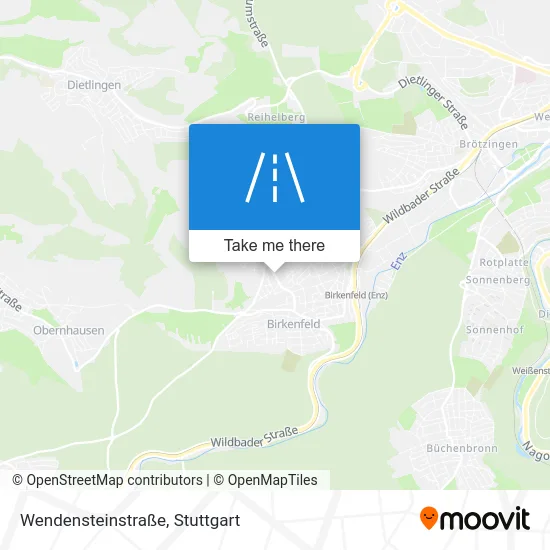 Карта Wendensteinstraße