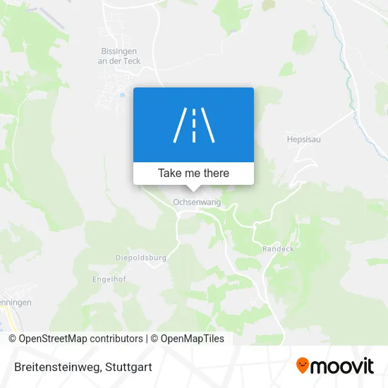 Карта Breitensteinweg