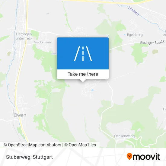Карта Stuberweg
