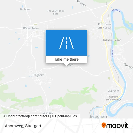 Карта Ahornweg