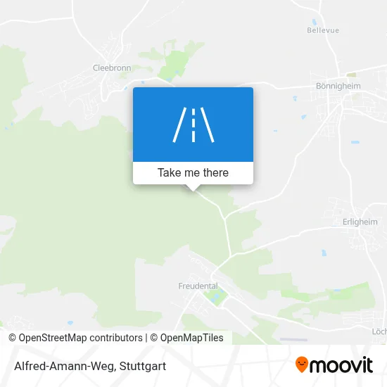 Alfred-Amann-Weg map