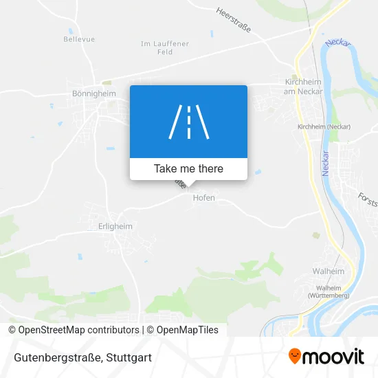 Gutenbergstraße map