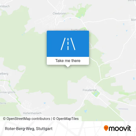 Карта Roter-Berg-Weg