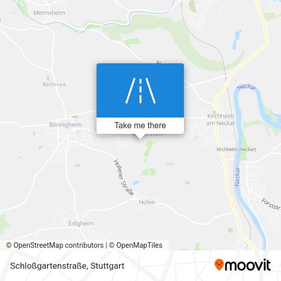 Schloßgartenstraße map