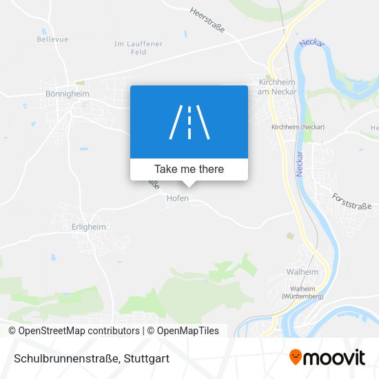 Schulbrunnenstraße map