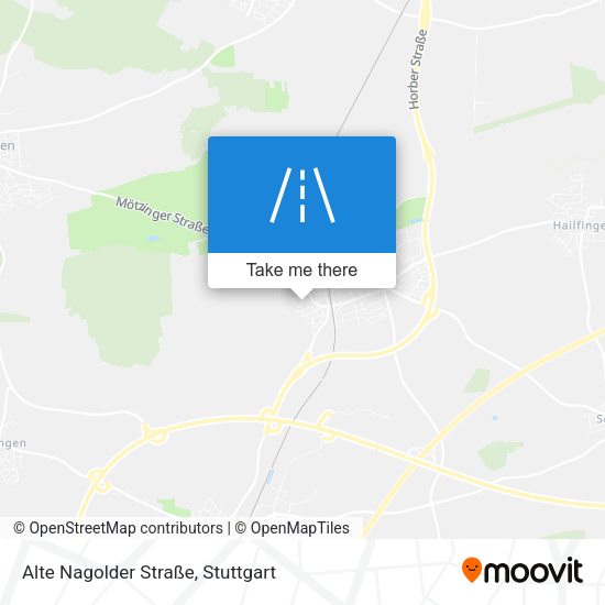 Alte Nagolder Straße map
