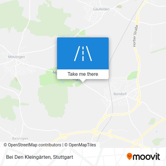 Bei Den Kleingärten map