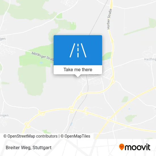 Карта Breiter Weg