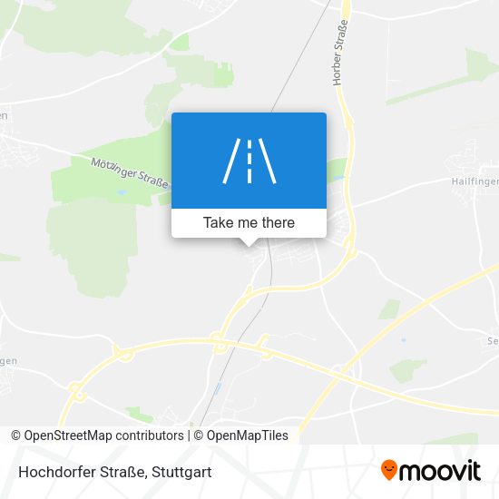 Hochdorfer Straße map