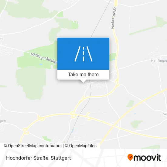 Карта Hochdorfer Straße