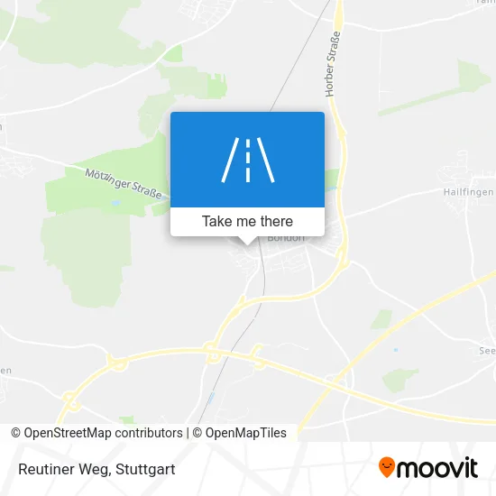 Карта Reutiner Weg