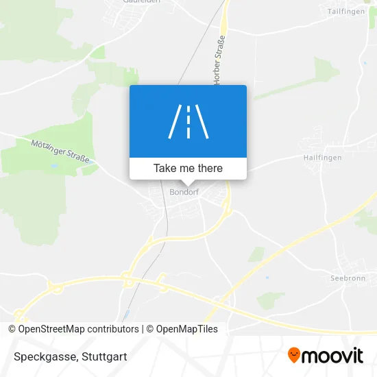 Карта Speckgasse