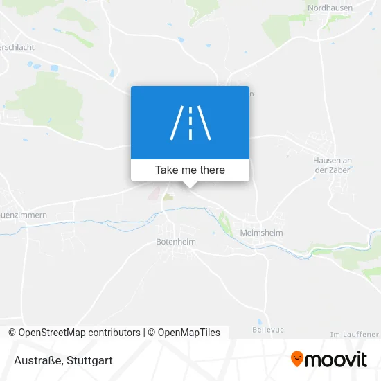 Карта Austraße