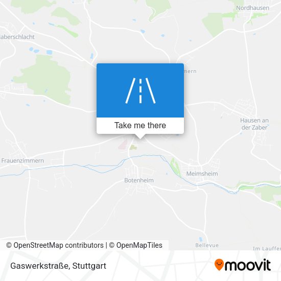 Карта Gaswerkstraße