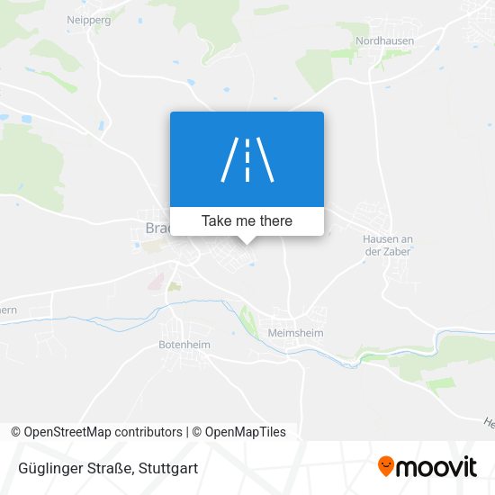 Güglinger Straße map