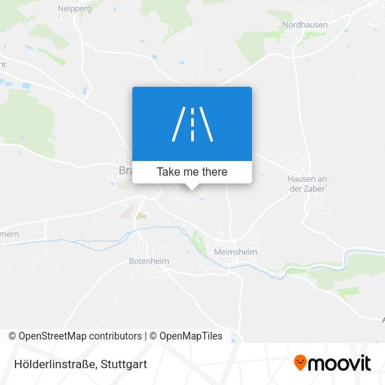 Hölderlinstraße map