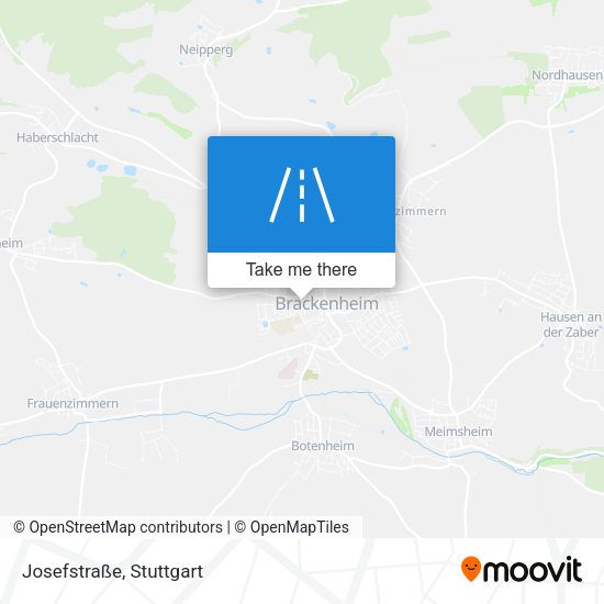 Карта Josefstraße