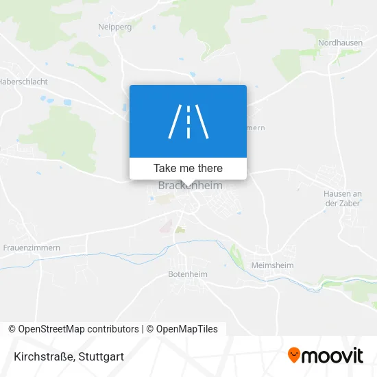 Карта Kirchstraße