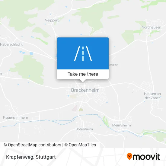 Карта Krapfenweg