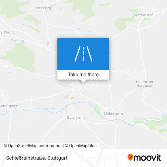 Schießrainstraße map
