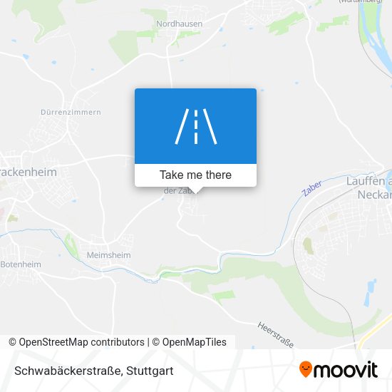 Schwabäckerstraße map