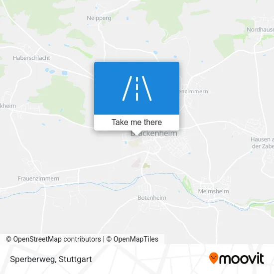 Карта Sperberweg