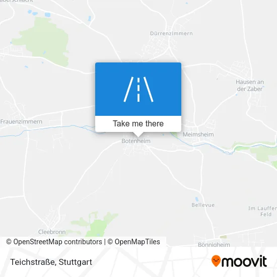 Карта Teichstraße