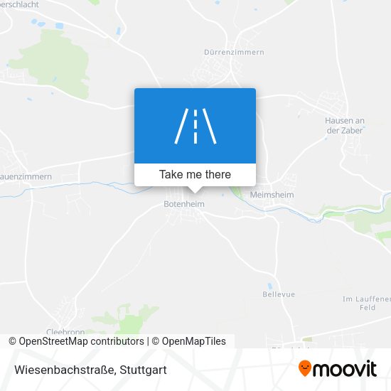 Wiesenbachstraße map