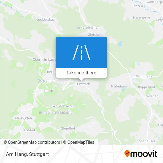 Am Hang map