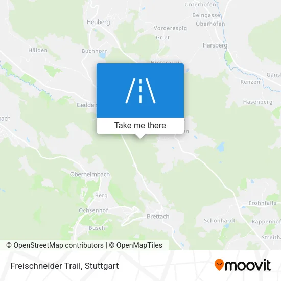Карта Freischneider Trail