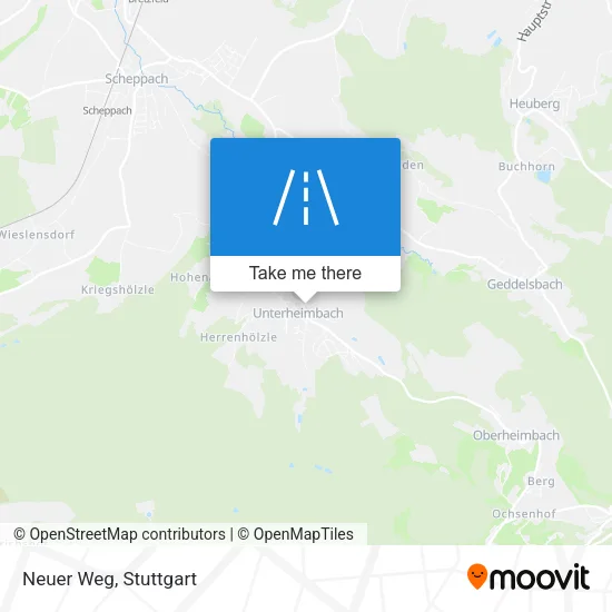 Карта Neuer Weg