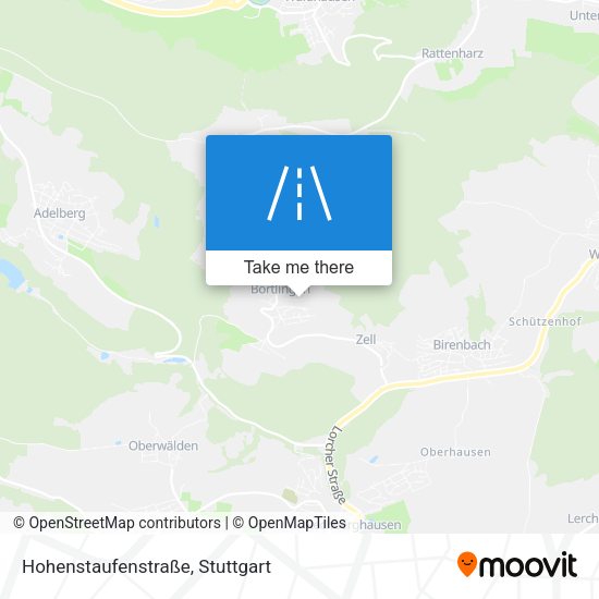 Hohenstaufenstraße map