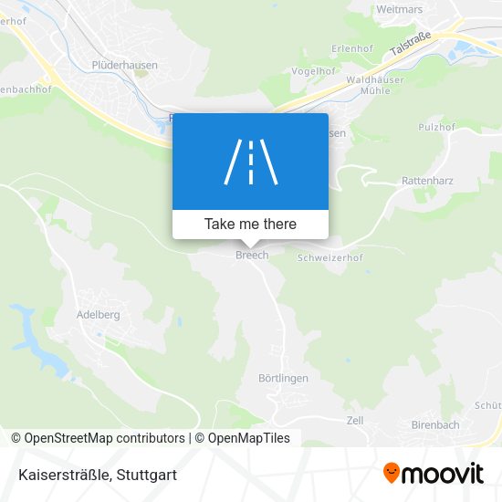 Kaisersträßle map