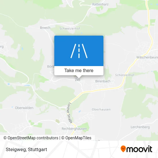 Карта Steigweg