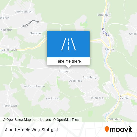 Карта Albert-Hofele-Weg