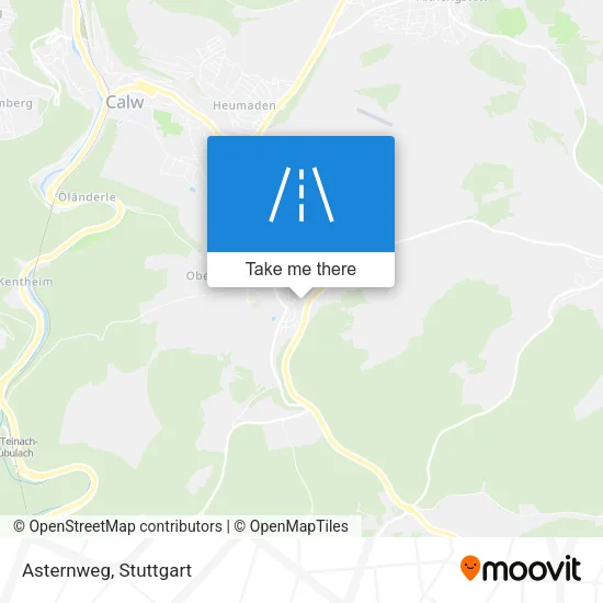 Карта Asternweg