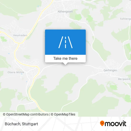 Карта Büchach