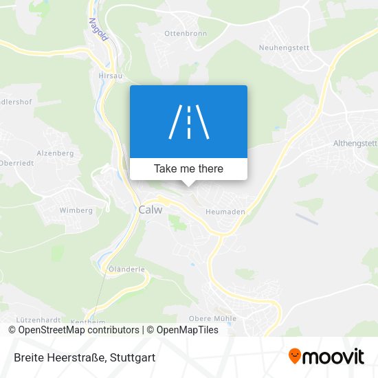Breite Heerstraße map
