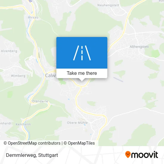 Карта Demmlerweg