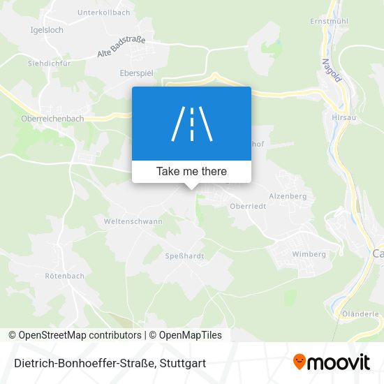 Dietrich-Bonhoeffer-Straße map