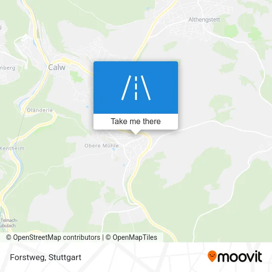 Карта Forstweg