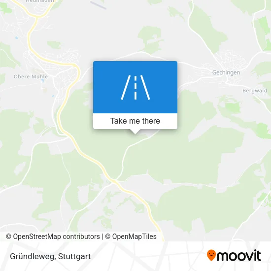 Карта Gründleweg