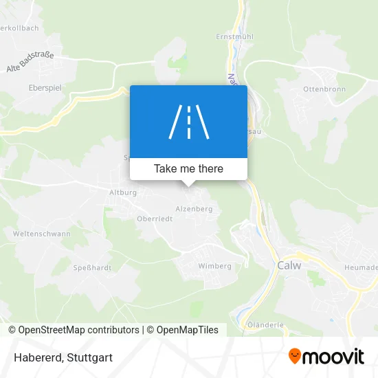 Habererd map