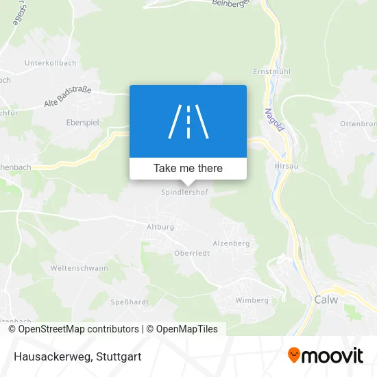 Карта Hausackerweg