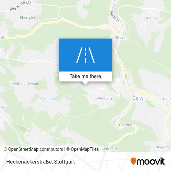 Heckenackerstraße map