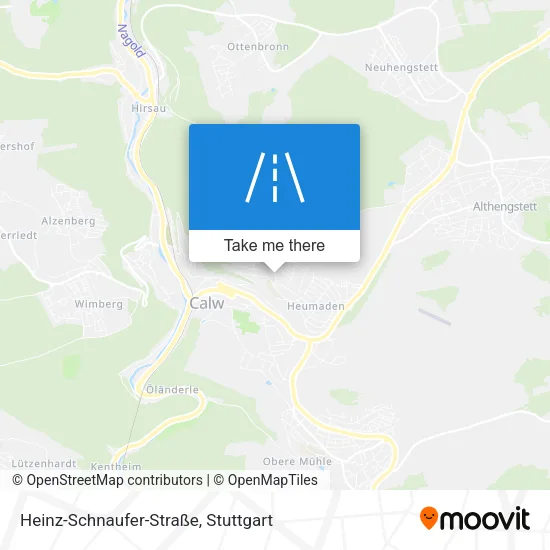 Карта Heinz-Schnaufer-Straße