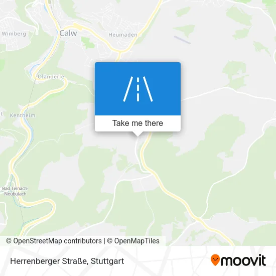 Карта Herrenberger Straße