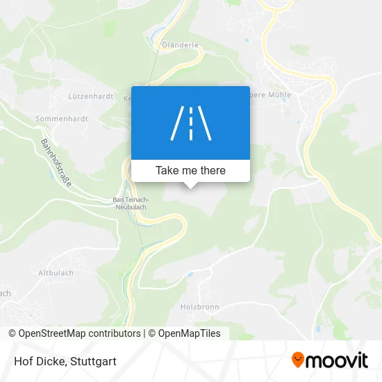 Карта Hof Dicke