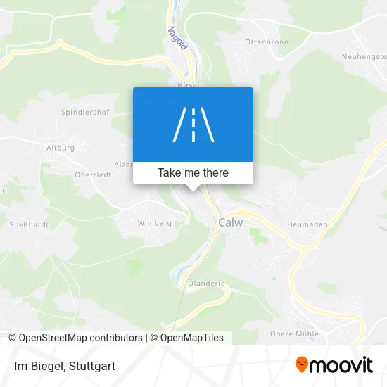 Карта Im Biegel